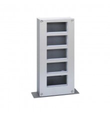 Simon CIMA 500 Башня односторонняя на 6 модулей 500CIMA, 168х68х361,5мм, опора 68х221мм, сталь  52510215-036  Simon