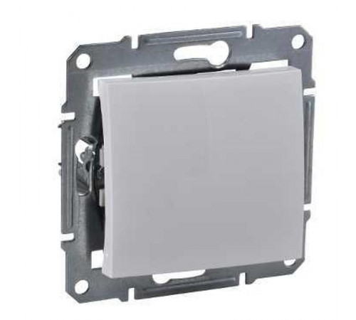 Sedna Белый Переключатель 1-клавишный 10А, IP44 (сх.6)  SDN0400521  Schneider Electric