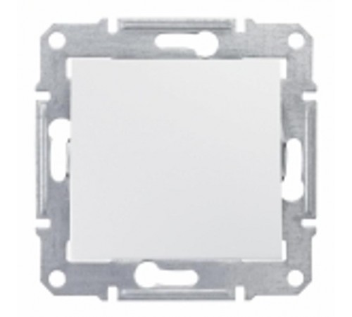 Sedna Белый Переключатель 1-клавишный 10А, IP44 (сх.6)  SDN0400521  Schneider Electric