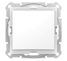 Sedna Белый Переключатель 1-клавишный 10А, IP44 (сх.6)  SDN0400521  Schneider Electric