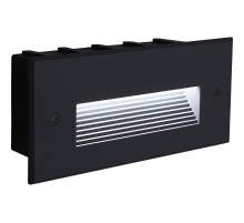 Светильник светодиодный встраиваемый тротуарный LN012 5W 4000K, IP65, черный  41160  Feron