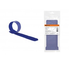 Хомут-липучка ХЛ 16х210 мм синий (20 шт)  SQ0515-0715  TDM