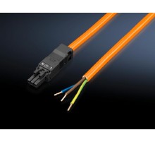 Кабель подключения SZ 100-240В 3-конт. оранж. 3000мм  2500500  Rittal