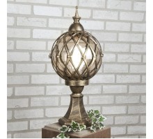 Светильник садово-парковый Sirius S черное золото  a025303  Elektrostandard