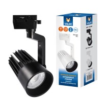 Светильник светодиодный трековый ULB-Q274 40W/4000К BLACK 3600 Лм 4000К черный  UL-00005928  Volpe