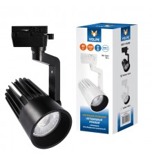 Светильник светодиодный трековый ULB-Q274 40W/4000К BLACK 3600 Лм 4000К черный  UL-00005928  Volpe
