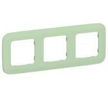 FLITE Artistic Рамка 3-ая РУ-3-А-ФлФ фисташковый  FI-M32-31-20-K93  IEK