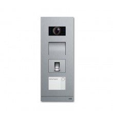 Станция вызова, видео, 1 кл., со счит. отпечатка пальца, сталь  8300-0-0435   2CKA008300A0435  ABB