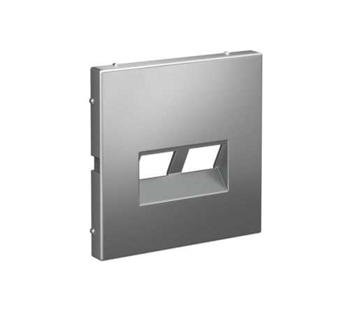 ArtGallery Сталь Накладка двойная для информационных функций типа Keystone  GAL000990  SE