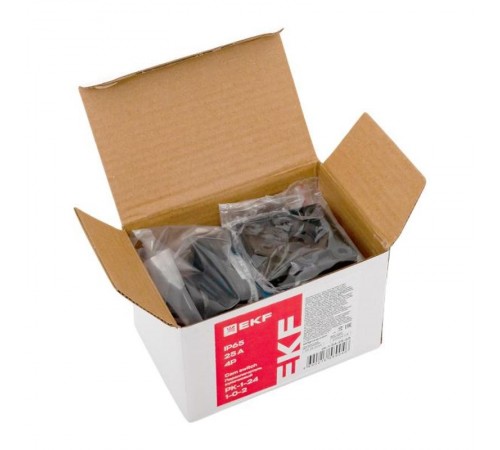Переключатель кулачковый ПК-1-24 25А 4P "1-0-2" IP65  pk-1-24-25-65  EKF