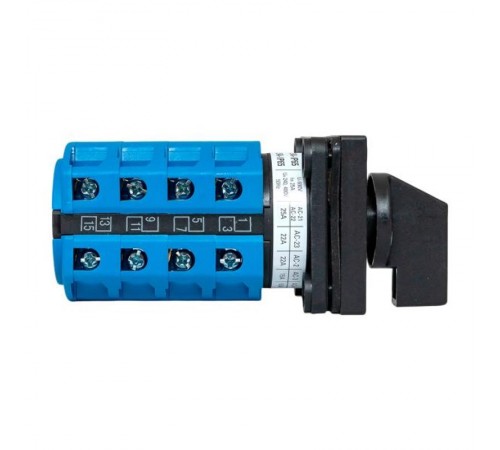 Переключатель кулачковый ПК-1-24 25А 4P "1-0-2" IP65  pk-1-24-25-65  EKF