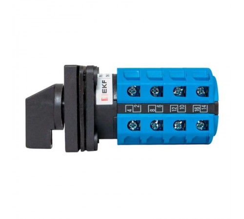 Переключатель кулачковый ПК-1-24 25А 4P "1-0-2" IP65  pk-1-24-25-65  EKF
