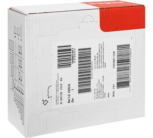 Practibox S Пластиковый щиток Встраиваемый (в полые стены) 1X6 Дымчатая дверь  134576  Legrand