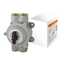 Пакетный выключатель ПВ3-100 3П 100А 220В, силуминовый корпус,  IP56  SQ0723-0072  TDM