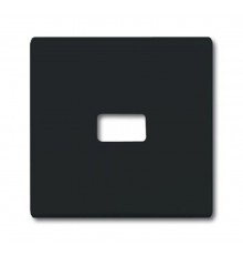 Клавиша для мех. 1-кл.выкл./перекл./кнопки, с окном для линзы/символа, IP44, серия Allwetter 44, цвет антрацит  1731-0-1700   2CKA001731A1700  ABB