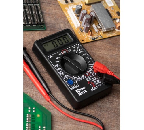 Мультиметр цифровой M838 EKF Master  In-180701-bm838  EKF