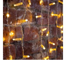 Гирлянда Светодиодный Дождь 2х1,5 м, эффект мерцания, прозрачный провод, 230 В, диоды цвет теплый белый  235-316-6  NEON-NIGHT