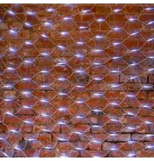 Гирлянда "Сеть" 2x3м, белый КАУЧУК, 432 LED Белые  217-145  NEON-NIGHT