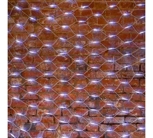 Гирлянда "Сеть" 2x3м, белый КАУЧУК, 432 LED Белые  217-145  NEON-NIGHT