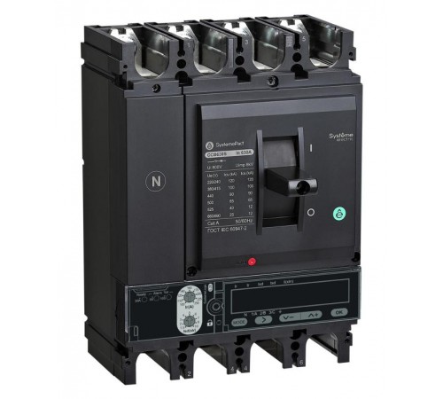 АВТ.ВЫКЛ SYSTEMEPACT CCB400 36KA 4P4D S5.3E 400A РЫЧАГ  SPC400F40053E4DF  SE