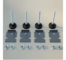 Ножки регулируемые, М12x100мм, 1 упаковка - 4шт. (замена на R5A45)  R5A53  DKC