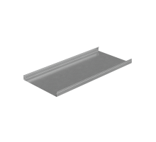 Лоток неперф. 50х500х1,5 L2000 мм "Стандарт ПЛЮС" INOX304  LNEplus50-500-1.5-2000 INOX304  КМ-Профиль