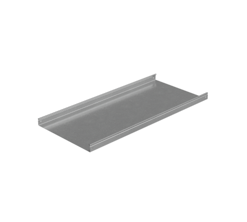 Лоток неперф. 50х500х1,5 L2000 мм "Стандарт ПЛЮС" INOX304  LNEplus50-500-1.5-2000 INOX304  КМ-Профиль