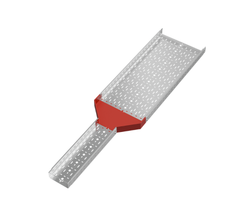 Переходник центральный 80х200-500 мм "ПЛЮС" HD  PDplus80-200-500-C HD   КМ-профиль