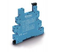 Розетка MasterOUTPUT с винтовыми клеммами (с зажимной клетью) для реле 34 серии; питание 125В АС/DC; в комплекте пластиковая клипса; опции: LED