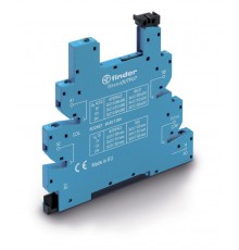 Розетка MasterOUTPUT с винтовыми клеммами (с зажимной клетью) для реле 34 серии; питание 125В АС/DC; в комплекте пластиковая клипса; опции: LED