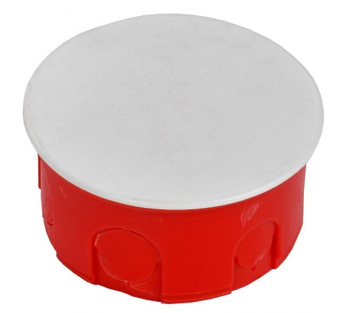 Коробка распределительная с/у 80x40 КМ41007 с крышкой  UKT11-080-040-000  IEK