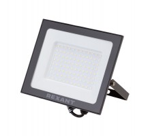 Прожектор светодиодный СДО 70Вт 5600Лм 6500К холодный свет, черный корпус  605-037  REXANT