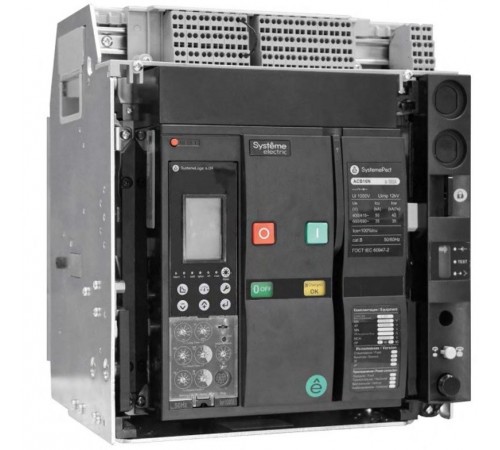 ВОЗДУШНЫЙ АВТ.ВЫКЛ.SYSTEMEPACT ACB16N 1000A 3P 6.0H ВЫК, ГП, РУЧНОЕ УПР.  SPA16N103DH5554HRU  SE