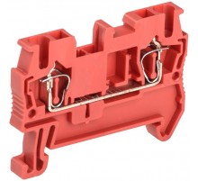 Клемма пружинная КПИ 2в-2,5 31А красная   YZN11-002-K04  IEK 