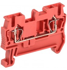 Клемма пружинная КПИ 2в-2,5 31А красная   YZN11-002-K04  IEK 