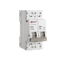 Выключатель автоматический ВА 47-63N MA 2P 16А (C) 6кА без теплового расцепителя PROXIMA  M63MA6216C  EKF