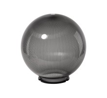 Рассеиватель для садово-паркового светильника шар ПММА 300 мм дымчатый призма (байонет 145 мм)  SQ0321-0230  TDM