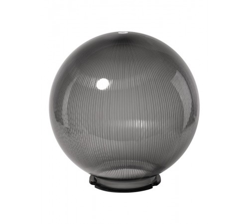 Рассеиватель для садово-паркового светильника шар ПММА 300 мм дымчатый призма (байонет 145 мм)  SQ0321-0230  TDM