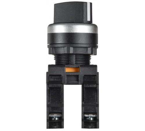 Переключатель 2 полож. 1NO+1NC чёрный MASTER  MI-SW60-11X2-3-24-2-K02  IEK