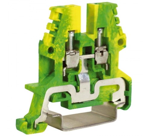 Зажим для заземления TEO.2 желт.зелен 2.5 кв.мм  ZTO910  DKC