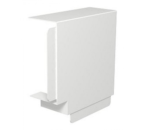 Крышка плоского угла кабельного канала WDK 80x170 мм (ПВХ,светло-серый) (WDK HF80170LGR)  6183522  OBO Bettermann