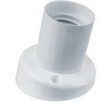 Патрон электрический NLH-PL-W1-E27 пластик настенный наклонный  14016  Navigator