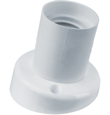 Патрон электрический NLH-PL-W1-E27 пластик настенный наклонный  14016  Navigator