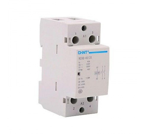 Контактор модульный NCH8-40/20 40A 2НО AC220/230В, 50Гц (R)  256081  CHINT