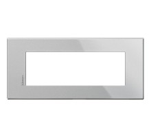 AXOLUTE Air рамка,итальянская модульность, 6 модулей, Алюминий  HW4806HC  Legrand