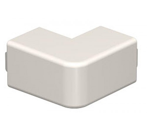 Крышка внешнего угла кабельного канала WDK 25x25 мм (ПВХ,кремовый) (WDK HA25025CW)  6160646  OBO Bettermann