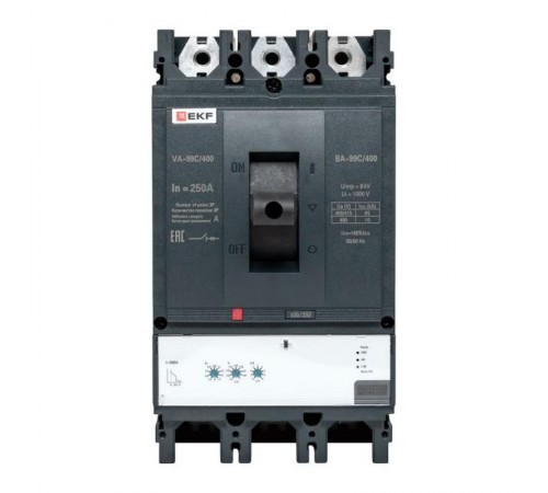 Выключатель автоматический ВА-99C 400/250А 3P 45кА EKF PROxima  mccb99C-400-250  EKF