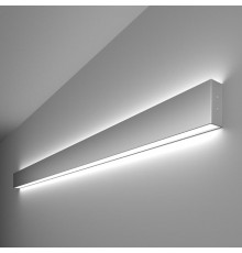 Светильник светодиодный накладной линейный двусторонний 128см 50W 6500K матовое серебро (101-100-40-128)  a041473  Elektrostandard