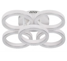 Светильник потолочный светодиодный Rivoli Juniper 6187-701 LED 75Вт 3000-6000К белый с пультом  Б0068407  Rivoli