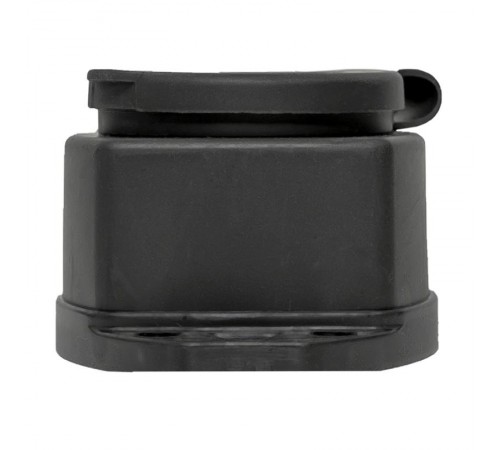 Розетка четырехместная с защит. крышками каучуковая 230В 2P+PE 16A IP44 EKF PROximaRPS-020-16-230-44EKF